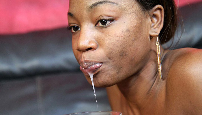 Ebony Cum Dumps Dakota Porn Video